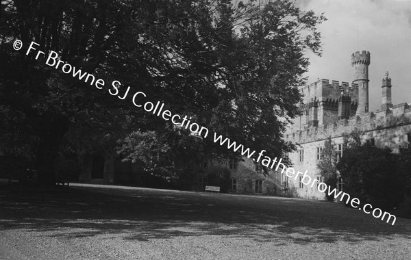 LISMORE CASTLE  IN THE GREAT COURTYARD